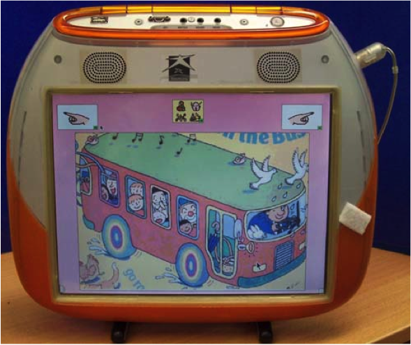 Wheels on the Bus, fun, easy assistive technology